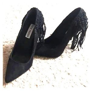 Steve Madden Fringe Pumps